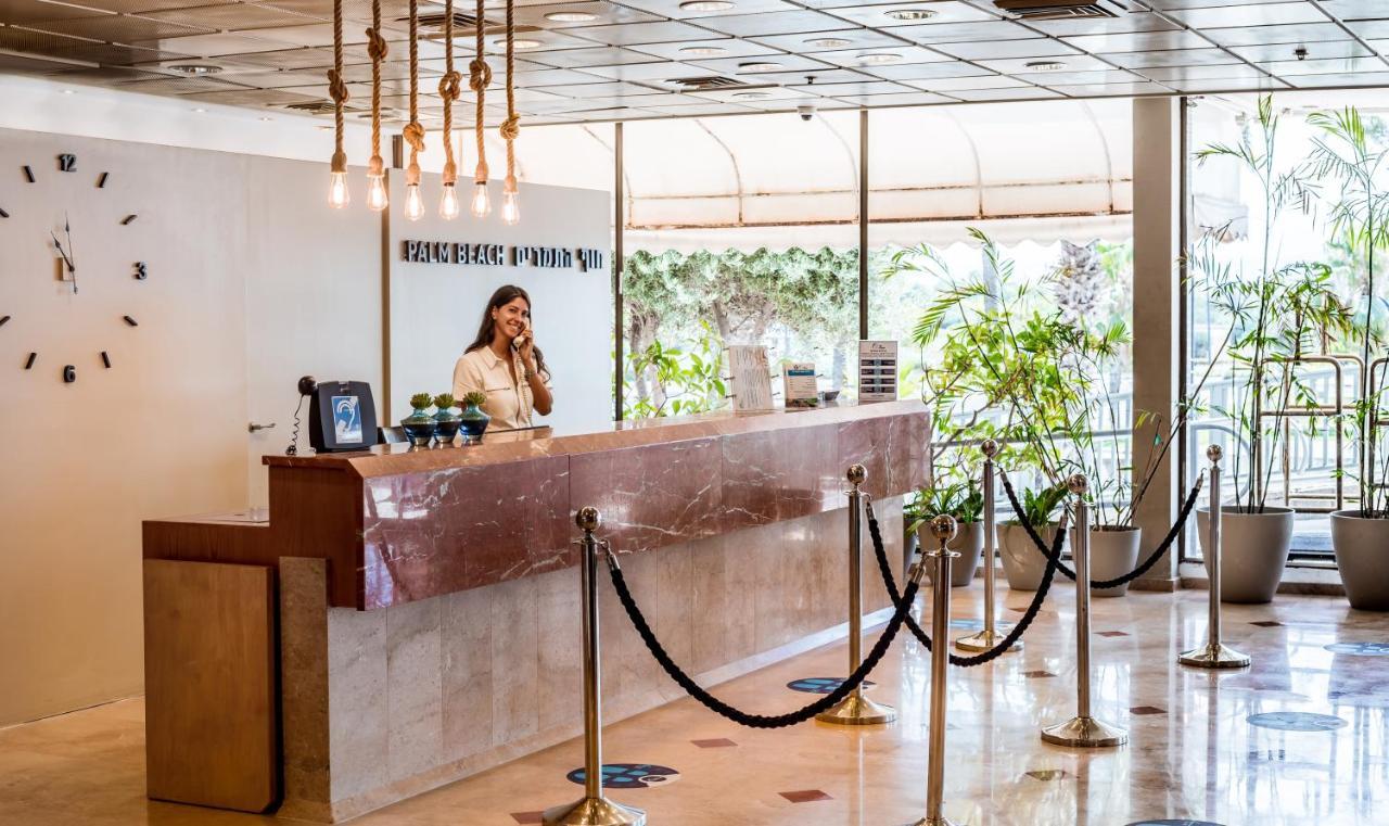 Palm Beach Hotel アッコ エクステリア 写真